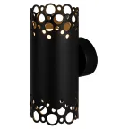 Декоративная подсветка BUBBLES WL54 BK 2*GX53 2*15Вт IP20 черный