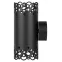 Декоративная подсветка BUBBLES WL54 BK 2*GX53 2*15Вт IP20 черный