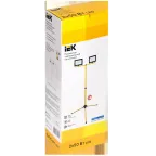 Прожектор светодиодный СДО 06-2x50Ш штатив 6500К IP65 черный IEK