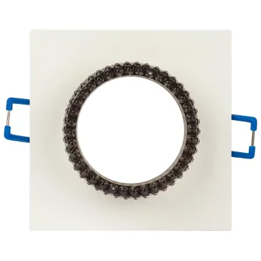 Встраиваемый светильник декоративный DK110 WH/GR MR16 GU5.3 белый серый