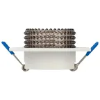 Встраиваемый светильник декоративный DK110 WH/GR MR16 GU5.3 белый серый