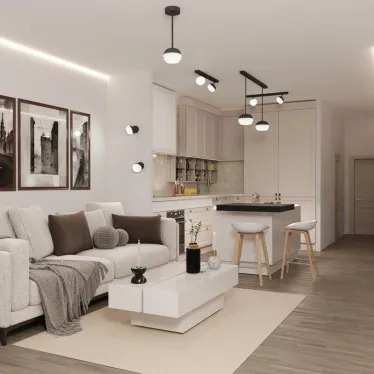 LIGHTING Светильник 4118 декоративный трековый поворотный под лампу GX53 черный IEK