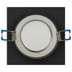 Светильник встраиваемый декоративный DK108 BK MR16 GU5.3 черный