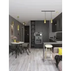 LIGHTING Светильник 4116 декоративный трековый поворотный под лампу GU10 золото IEK