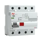Устройство защитного отключения DV 4P 100А/100мА (A) AVERES