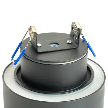 Светильник ДПО-12w GX53 без лампы IP44 черный