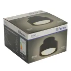 Светильник ДПО-12w GX53 без лампы IP44 черный
