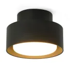 Светильник ДПО-12w GX53 без лампы IP44 черный