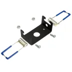 Светильник ДПО-12w GX53 без лампы IP44 черный