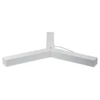 Светильник LED Geometria Igrek SPO-144-W-40K-066 66Вт 4000К 4000Лм IP40 1200*1200*80 белый подвесной драйвер внутри