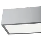 Светильник LED Geometria Igrek SPO-144-W-40K-066 66Вт 4000К 4000Лм IP40 1200*1200*80 белый подвесной драйвер внутри