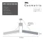 Светильник LED Geometria Igrek SPO-144-W-40K-066 66Вт 4000К 4000Лм IP40 1200*1200*80 белый подвесной драйвер внутри