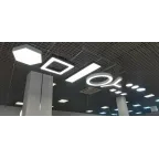 Светильник LED Geometria Igrek SPO-141-W-40K-028 28Вт 4000K 1750Лм IP40 600х80 белый подвесной драйвер внутри