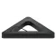 Светильник LED Geometria Delta SPO-153-B-40K-030 30Вт 4000К 2100Лм IP40 600*80 черный подвесной драйвер внутри