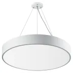 Светильник LED Geometria Ring SPO-132-W-40K-088 88Вт 4000К 6000Лм IP40 800*80 белый подвесной драйвер внутри