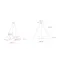 Светильник LED Geometria Igrek SPO-141-B-40K-028 28Вт 4000K 1750Лм IP40 600*80 черный подвесной драйвер внутри