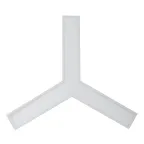 Светильник светодиодный Geometria Igrek SPO-142-W-40K-044 44Вт 4000К 3000Лм IP40 800*800*80 белый подвесной