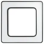 Светильник LED Geometria Quadro SPO-161-B-40K-060 60Вт 4000К 5500Лм IP40 600х80 черный подвесной драйвер внутри
