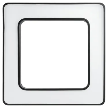 Светильник LED Geometria Quadro SPO-161-B-40K-060 60Вт 4000К 5500Лм IP40 600х80 черный подвесной драйвер внутри