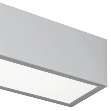 Светильник LED Geometria Igrek SPO-143-W-40K-056 56Вт 4000K 3700Лм IP40 900*80 белый подвесной драйвер внутри
