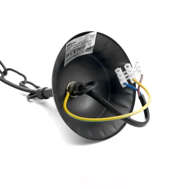 Светильник НСУ-60w цепь Е27 IP44 черный