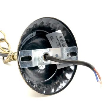 Светильник НСУ-100w цепь Е27 IP44 черный/золото