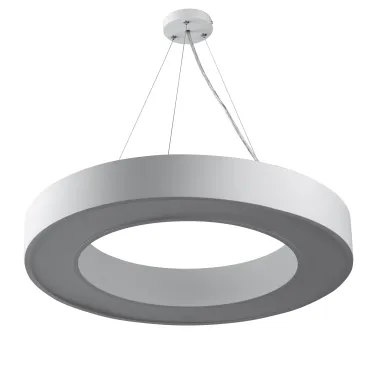 Светильник светодиодный Geometria Ring SPO-133-W-40K-045 45Вт 4000К 3200Лм IP40 600*600*80 белый подвесной
