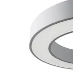 Светильник светодиодный Geometria Ring SPO-133-W-40K-045 45Вт 4000К 3200Лм IP40 600*600*80 белый подвесной