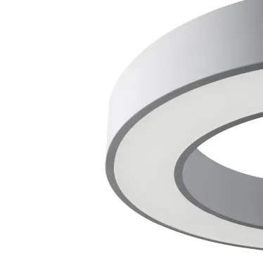 Светильник светодиодный Geometria Ring SPO-133-W-40K-045 45Вт 4000К 3200Лм IP40 600*600*80 белый подвесной