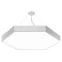 Светильник LED Geometria Hexagon SPO-122-W-40K-066 66Вт 4000К 800*800*80 белый подвесной драйвер внутри