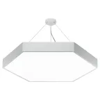 Светильник LED Geometria Hexagon SPO-122-W-40K-066 66Вт 4000К 800*800*80 белый подвесной драйвер внутри