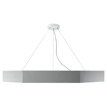 Светильник LED Geometria Hexagon SPO-122-W-40K-066 66Вт 4000К 800*800*80 белый подвесной драйвер внутри