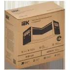 Светильник LED L-образн. 1010 8Вт 4000К 117х117мм чер. IEK