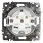 Розетка Intro Accent 6-202-01 2P+E Schuko, 16А-250В, IP20, СУ, AL/CU, белый