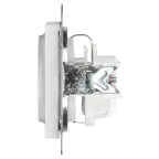 Розетка Intro Accent 6-202-01 2P+E Schuko, 16А-250В, IP20, СУ, AL/CU, белый