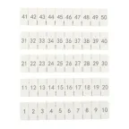 Маркировка для клемм 2.5 UT 1-50