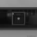 Avanti Розетка TV оконечная модульная, Черный квадрат, 1 модуль