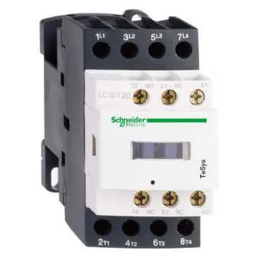 Контактор D 4P (2НО+2НЗ) АС1 25А НО+НЗ24V DС2.4 ВТ расширенный диапазон/ ограничитель перенапряжения