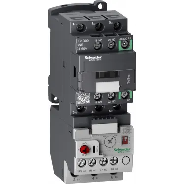 КОНТАКТОР D 3P AC3 440В 9A, КАТУШКА УПР. 24-60В AC/DC, ЗАЖИМ ПОД ВИНТ