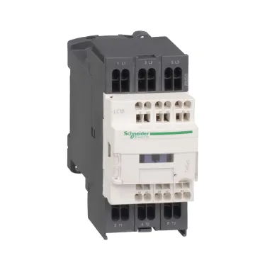 Контактор D 3Р 9 A НО+НЗ 220V DС ограничитель перенапряжения/ расширенный диапазон/ пружинный зажим