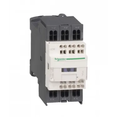Контактор D 3Р 9 A НО+НЗ 220V DС ограничитель перенапряжения/ расширенный диапазон/ пружинный зажим
