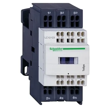 Контактор D 3Р 9 A НО+НЗ 220V DС ограничитель перенапряжения/ расширенный диапазон/ пружинный зажим