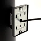 Светильник светодиодный уличный ДБУ-2х9w 2700К IP54 черный