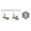 Розетка 3х2P+E Schuko, 16A-250В, ОУ, Эра Эксперт, сосна, 11-2208-11