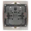 Розетка 2X2P+E Schuko со шторками, 16A-250В, Эра12, белый, 12-2104-01