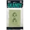 SKANDY Розетка 2-местная без заземления с защитными шторками 10А в сборе SK-R09G мятный IEK