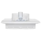 SKANDY Розетка 2-местная и крышкой 16А в сборе IP44 SK-R12W арктический белый IEK