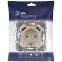 Розетка 2P+E 16A-250В, штор. с 2xUSB 5В-3А, Эра Elegance, шампань 14-4109-04
