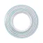 Кабель коаксиальный SAT 703 B, Cu/Al/Cu, 75%, 75 Ом, бухта 100 м, белый, REXANT