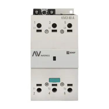 Контактор КМЭ 80А 400В АС AVERES